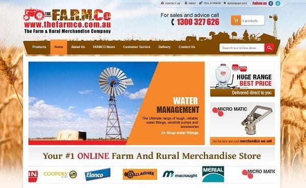 New Website Launched for The FARM Co New Website Launched for The FARM Co